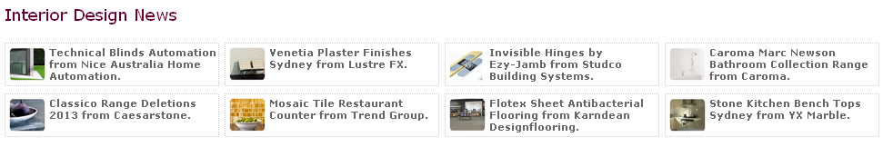 Interior Design News