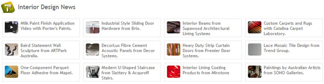 Interior Design News