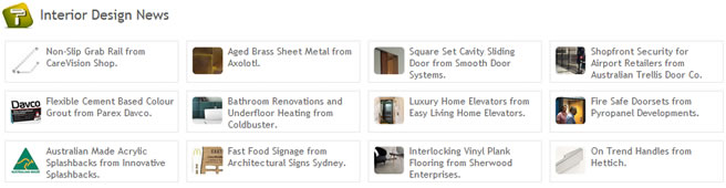 Interior Design News