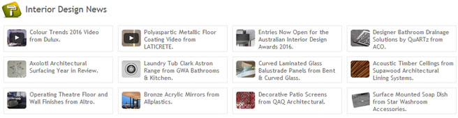 Interior Design News