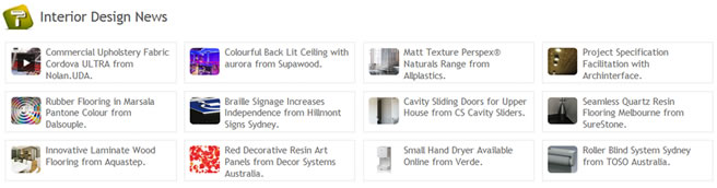 Interior Design News