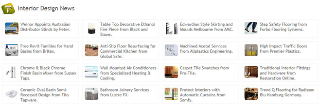 Interior Design News