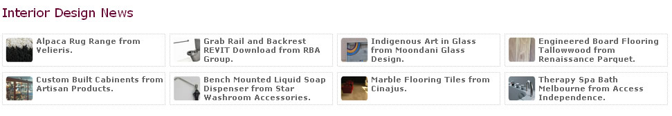 Interior Design News
