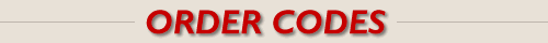 Order Codes