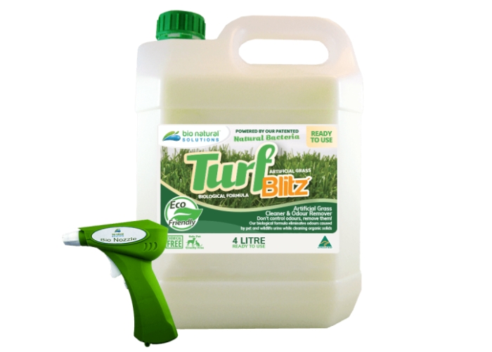 Chemical Free Cleaner for Artificial Grass by Bio Natural Solutions