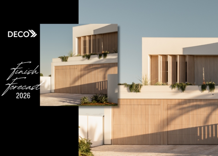 DECO's 2026 Finish Forecast: Nature-Inspired Palettes and Two New Architectural Finishes