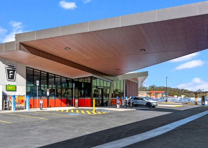 Pre Finished Acoustic Panels for Service Centres by Keystone Linings