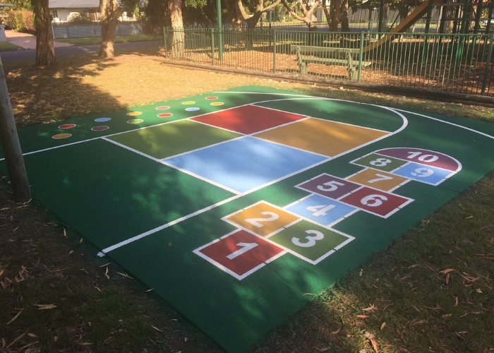 Surface Coating for Playgrounds by MPS Paving Systems