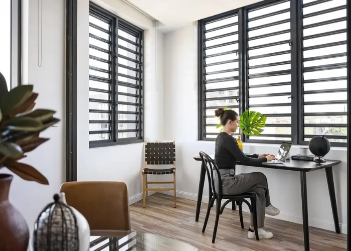 Acoustic and Ventilation Solution for Buildings by Safetyline Jalousie