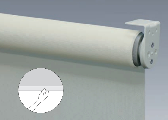 Roller Blinds with Spring Drive System by TOSO Australia