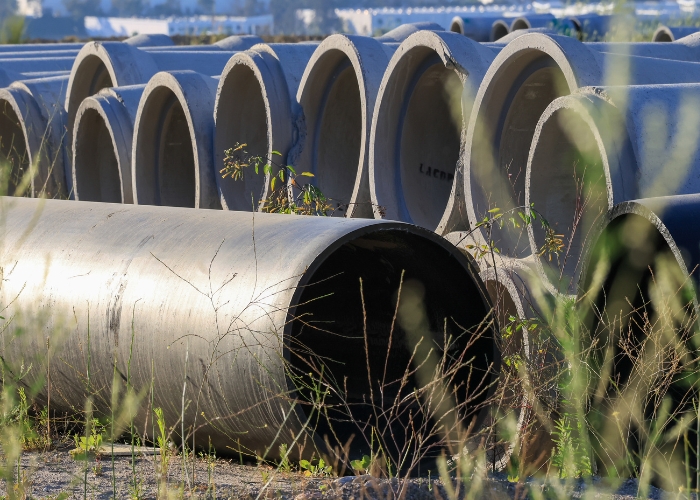 Lifting Equipment for Concrete Pipes by LB Wire Ropes