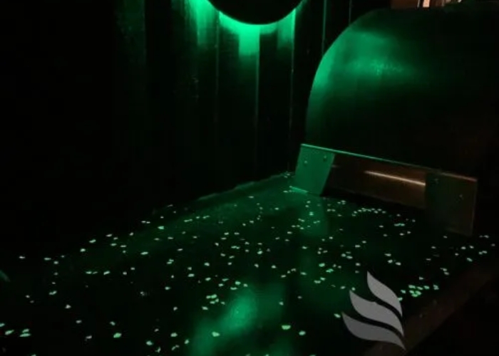 Glowing Stones for Outdoor Benchtop by Schneppa Glass