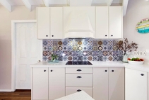 	Tile Design Aluminium Splashback for Kitchens by DECO Australia	