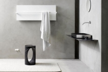 	Wall Mounted Heated Towel Rail by Hunt Heating	