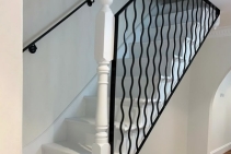 	Wrought Iron Wavy Bar for Balusters by AWIS	