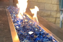	Reflective Recycled Glass for Fire Pits from Schneppa Glass	