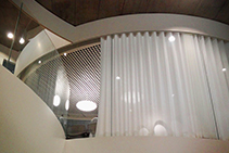 Curved Curtain Tracks by Silent Gliss from Blinds by Peter Meyer