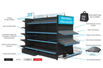 	Commercial Gondola Shelving for Retail Fitouts from SI Retail	