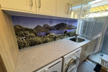 	Custom Printed Splashback for Laundry Rooms by ISPS Innovations	