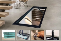 	Remote Controlled Glass Floor Door by Gorter Hatches	