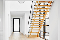 Contemporary Victorian Ash Staircase by S&A Stairs