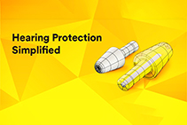 Industrial Earplugs with Washable Foam New from 3M
