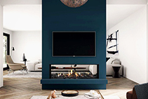 Specify Modern Fireplaces from Chazelles Fireplaces