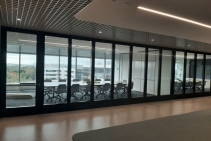	Double Glazed Remote Stacking Operable Wall from Bildspec	