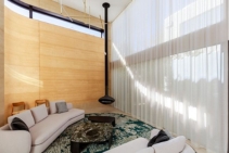 	High Ceiling Sheer Curtains from Solis	
