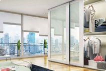 	Sliding Door Track for Cabinets by Cowdroy	