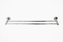 Dual Towel Rails - Cosmos 690mm from Tilo Tapware