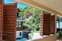 	Sliding Panel Plantation Shutters by Undercover Blinds	