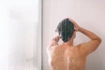 	Ceiling Dropper Shower Head by Tilo Tapware	