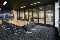 	Operable Glass Wall Partitions for Conference Rooms by Bildspec	