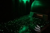 	Glowing Stones for Outdoor Benchtop by Schneppa Glass	