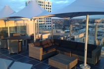 	Structural Umbrella for Windy Areas by Instant Shade Umbrellas	
