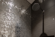 	Stainless Steel Swiss Cross Tiles for Showers by ALLOY	
