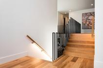 	Custom Design Black Steel Balustrade by S&A Stairs	