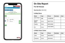 	On-Site Staff Management Timesheet by Livmate	