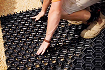 Surface Drainage Grid Pavers from Sherwood Enterprises