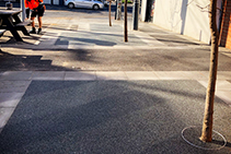 Tree Pits in Full Black - Rockpave Flowstone from MPS Paving