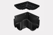 	Corner Drain Channel with Grate by RELN	