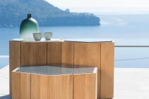 	Designer Hexagon Low Tables from Cosh Outdoor Living	