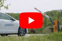 	Laser Scanner for Vehicle Entrance by Magnetic Automation	