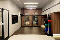 Acoustic Moving Walls for Luxury Gymnasium by Bildspec