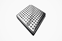 Small Square Tile Insert Grates from Vincent Buda & Co