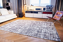 Colchani Chanel-Inspired Chequered Rugs from De Poortere