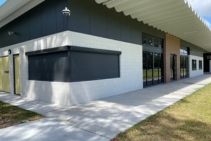 	Commercial Grade Security Shutters Secure Outdoor Sports Pavilions from ATDC	