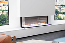 Modern Electric Fireplaces from Cheminees Chazelles