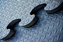 Portable Rubber Mats for Horse or Dog Shows from Sherwood